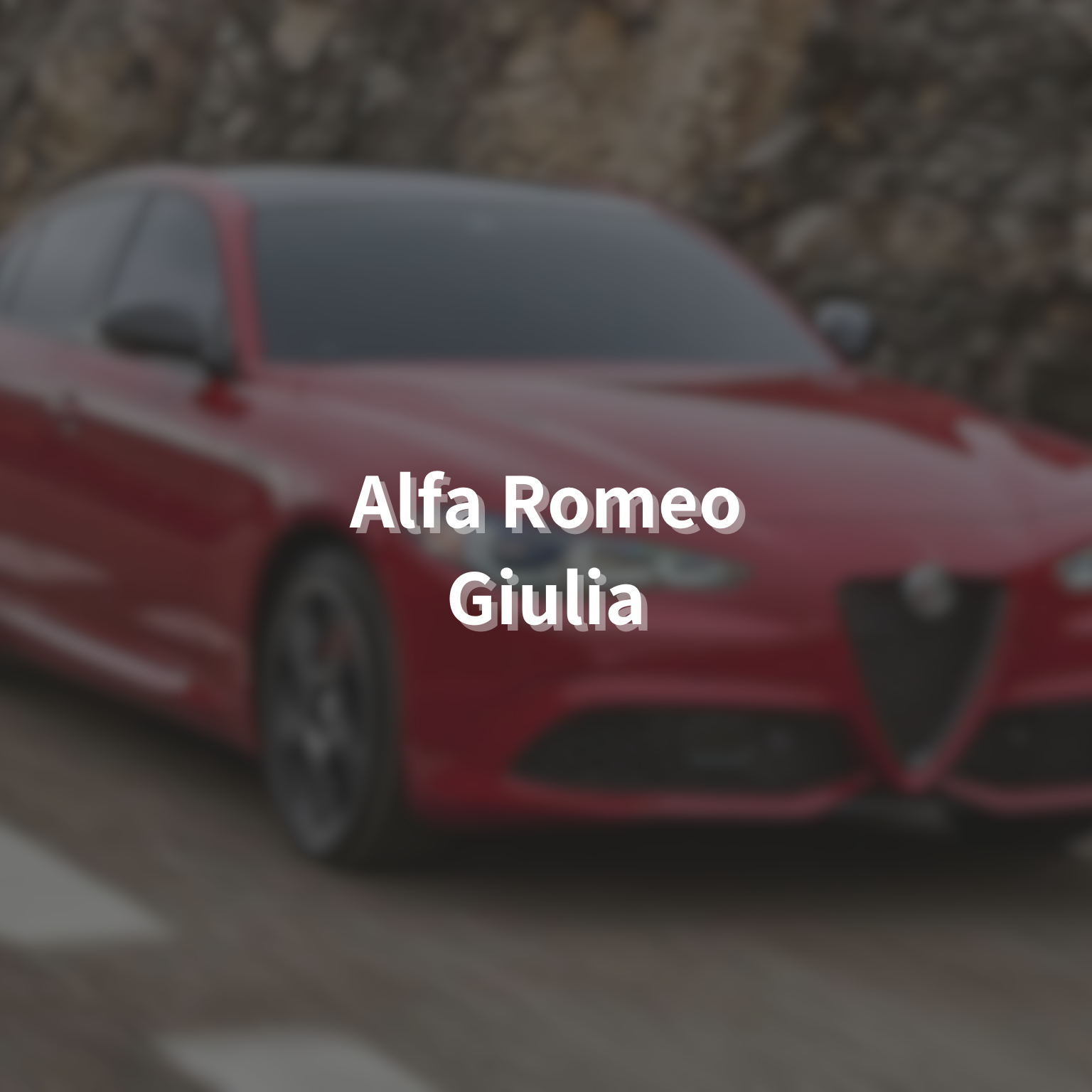 ALFA ROMEO GIULIA Winter Package
