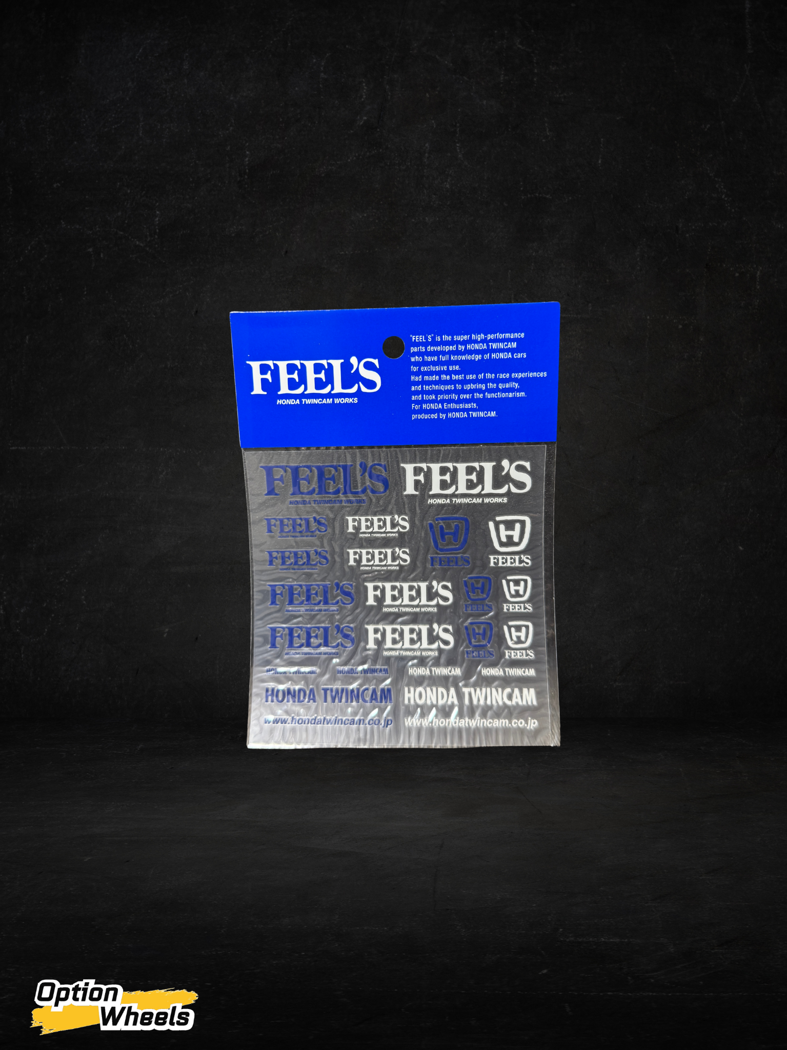 Feel's Honda TwinCam Blue/White Sticker Sheet