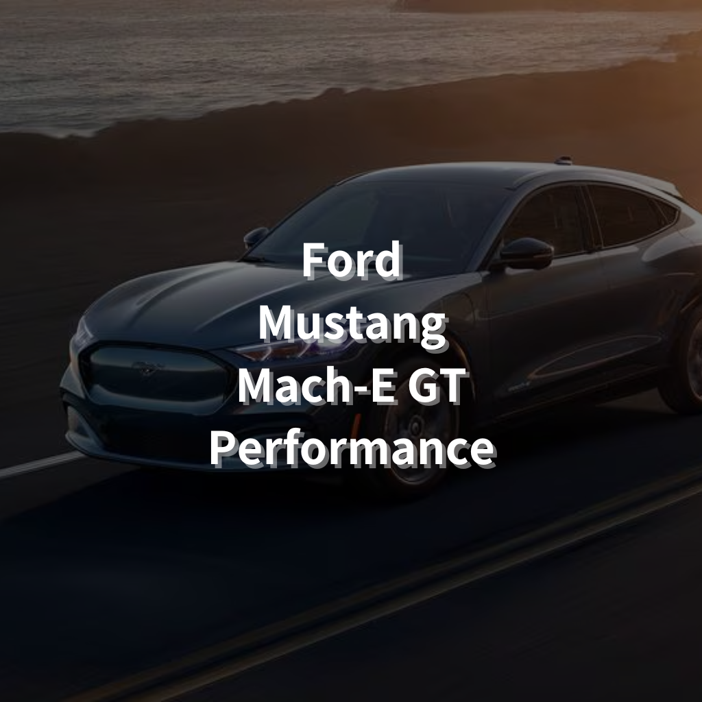 FORD MUSTANG MACH-E GT PERFORMANCE Winter Package