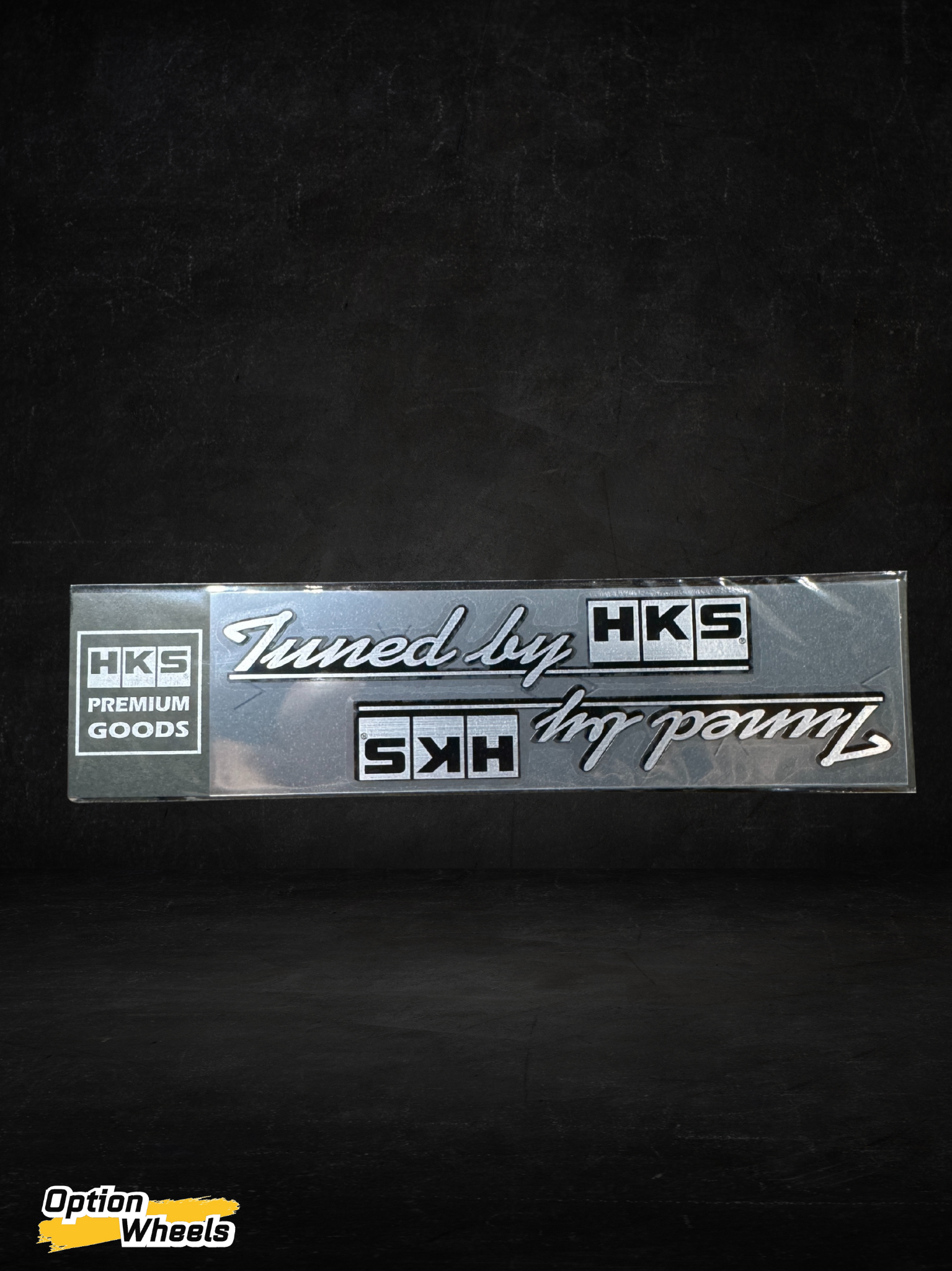 HKS STICKER FUJIYAMA SILVER