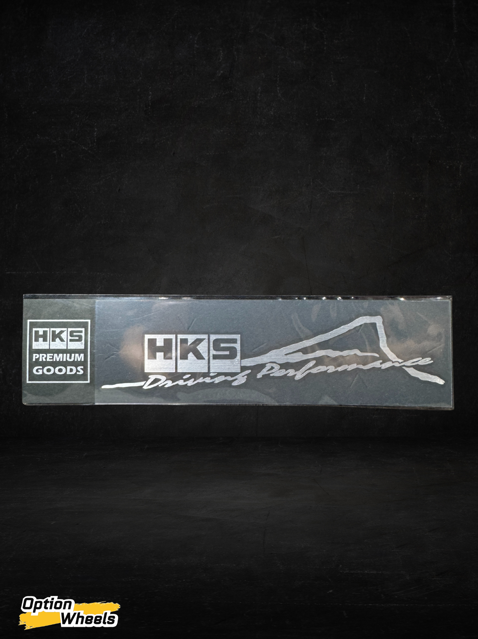 HKS STICKER FUJIYAMA SILVER