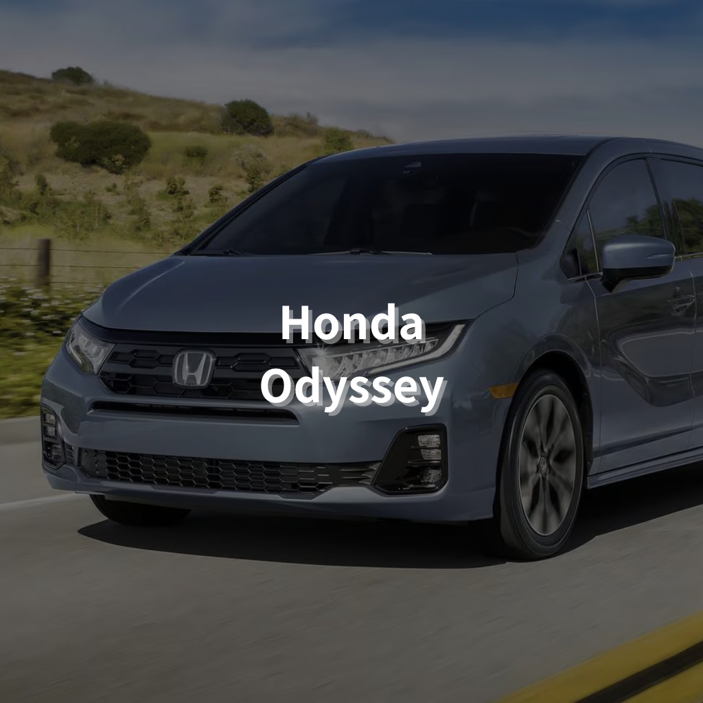 HONDA ODYSSEY Winter Package