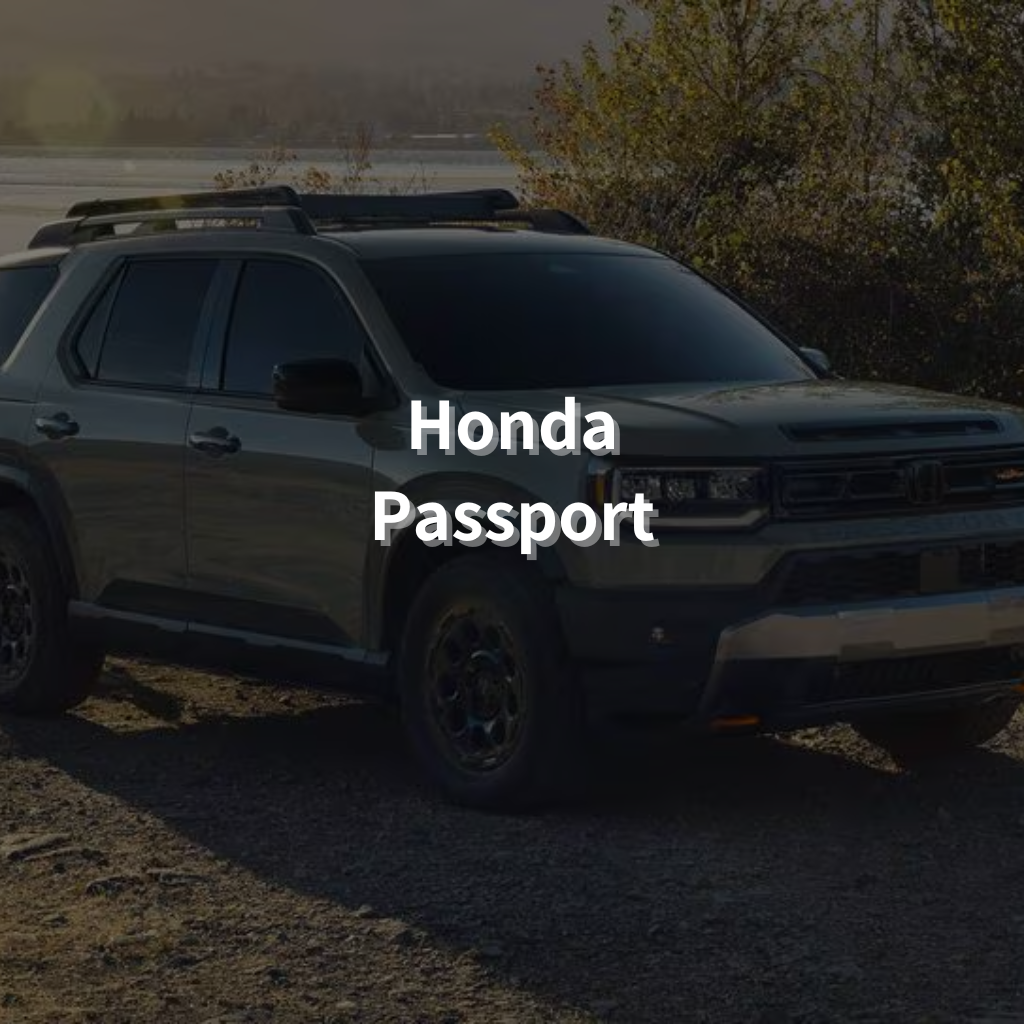 HONDA PASSPORT 2019+ Winter Package