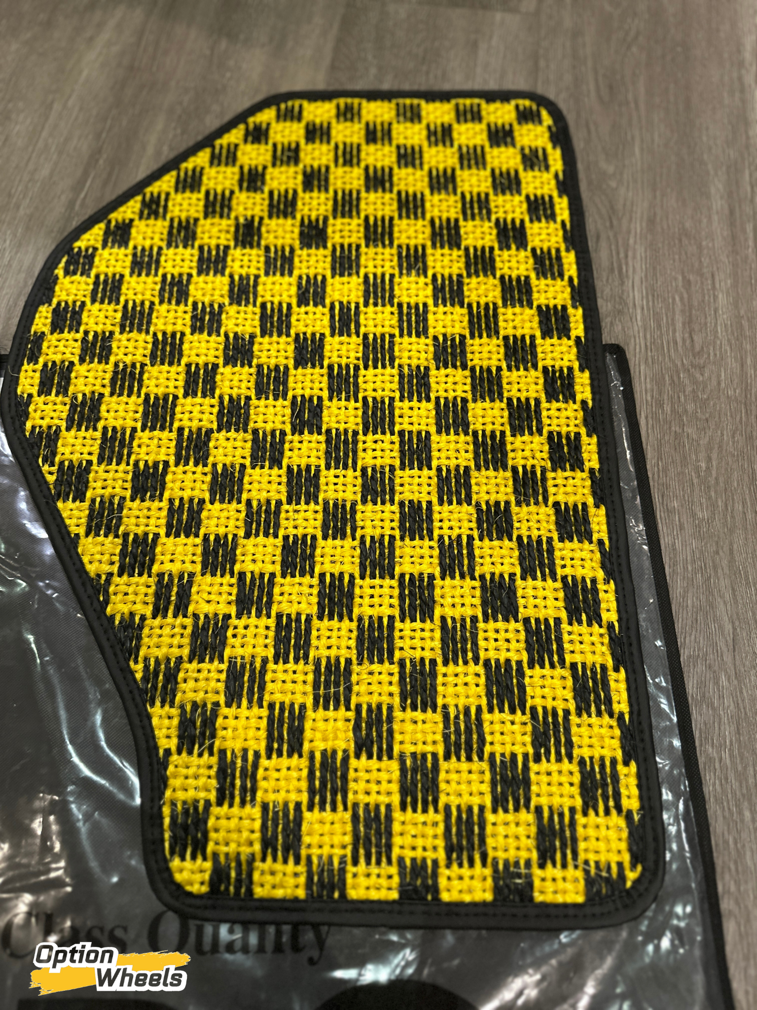 S2000 KARO Floor Mats LHD (Custom Made, Red/Yellow)
