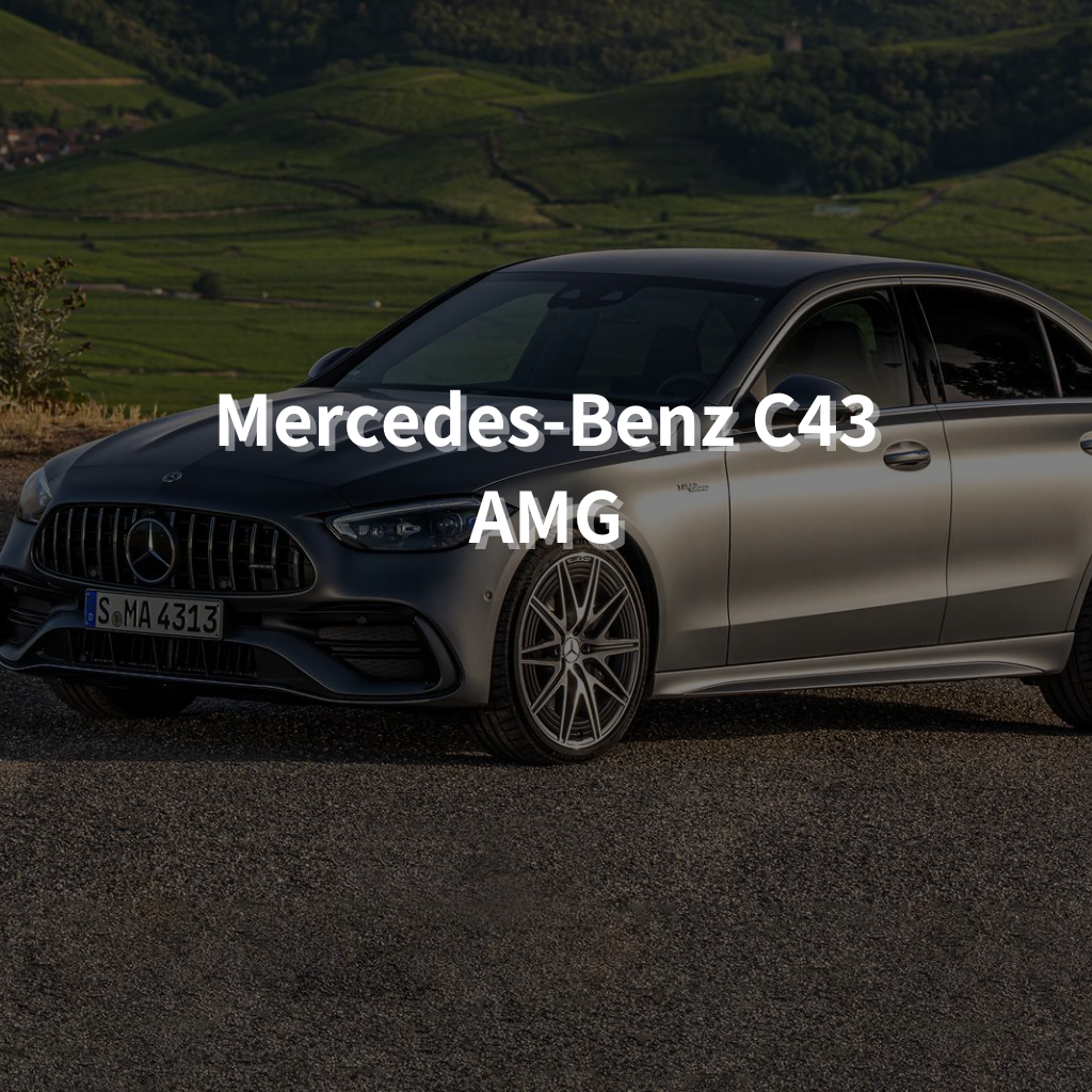 MERCEDES-BENZ C43 AMG 2024+ Winter Package