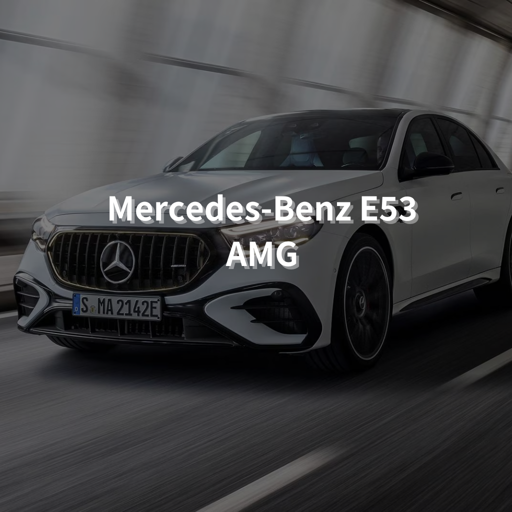 MERCEDES-BENZ E53 AMG Winter Package