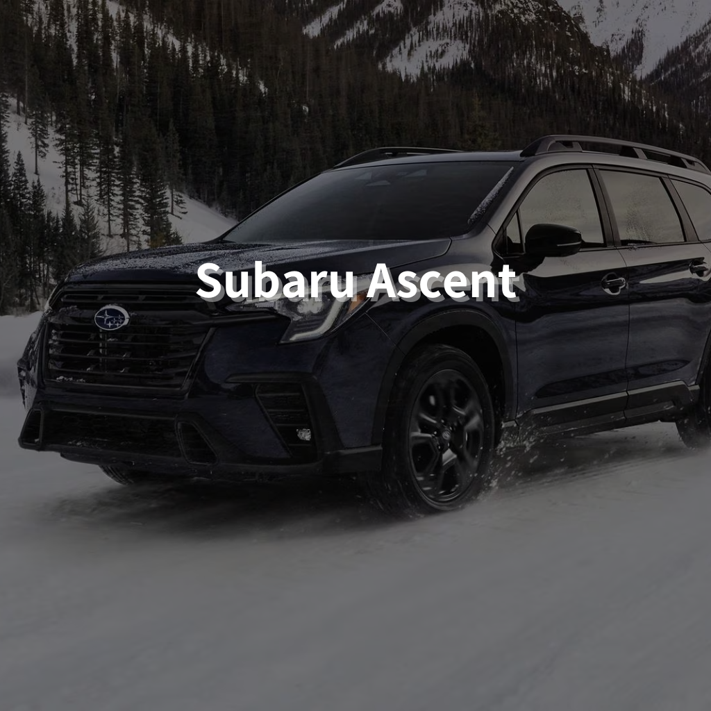 SUBARU ASCENT Winter Package