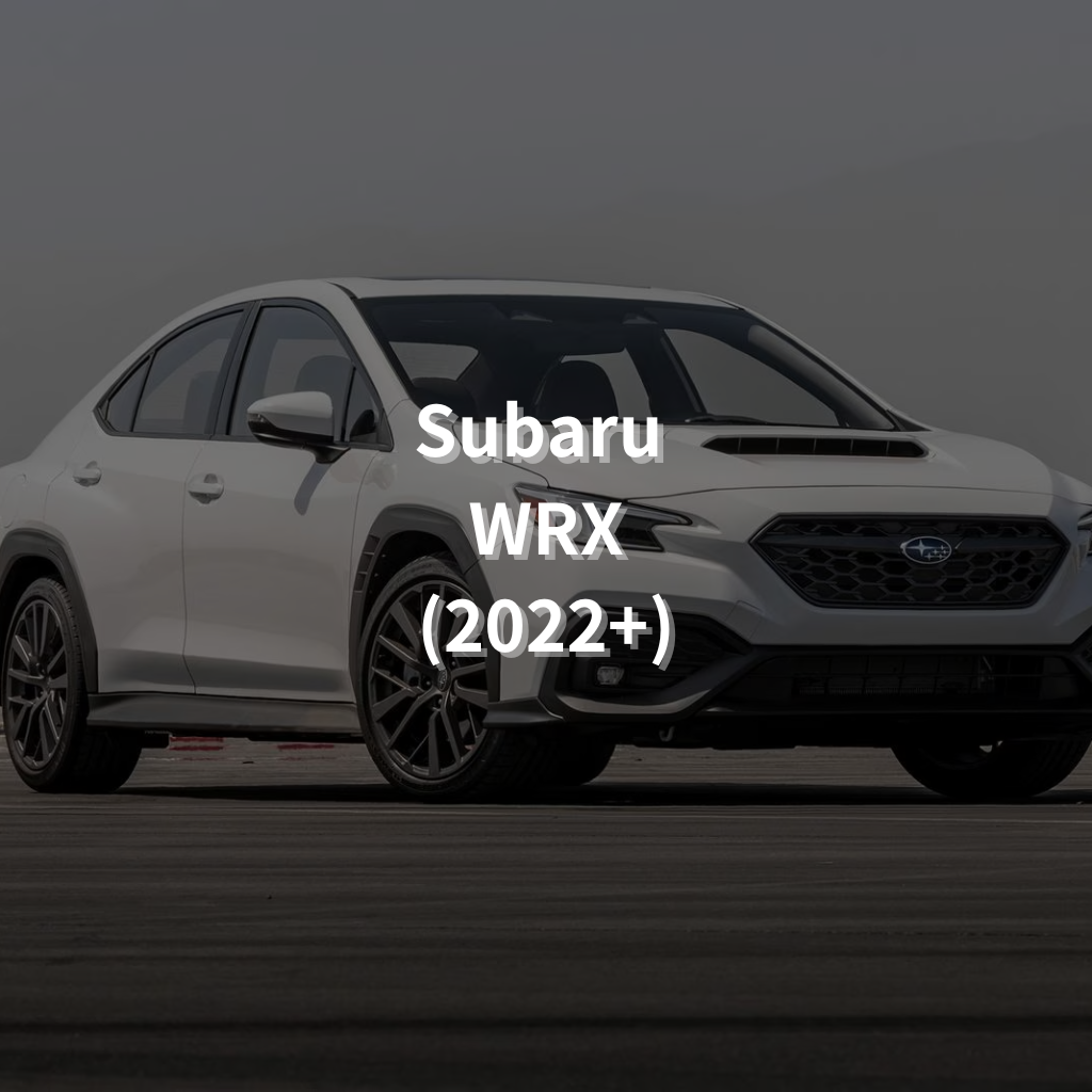 SUBARU WRX 2022+ Winter Package