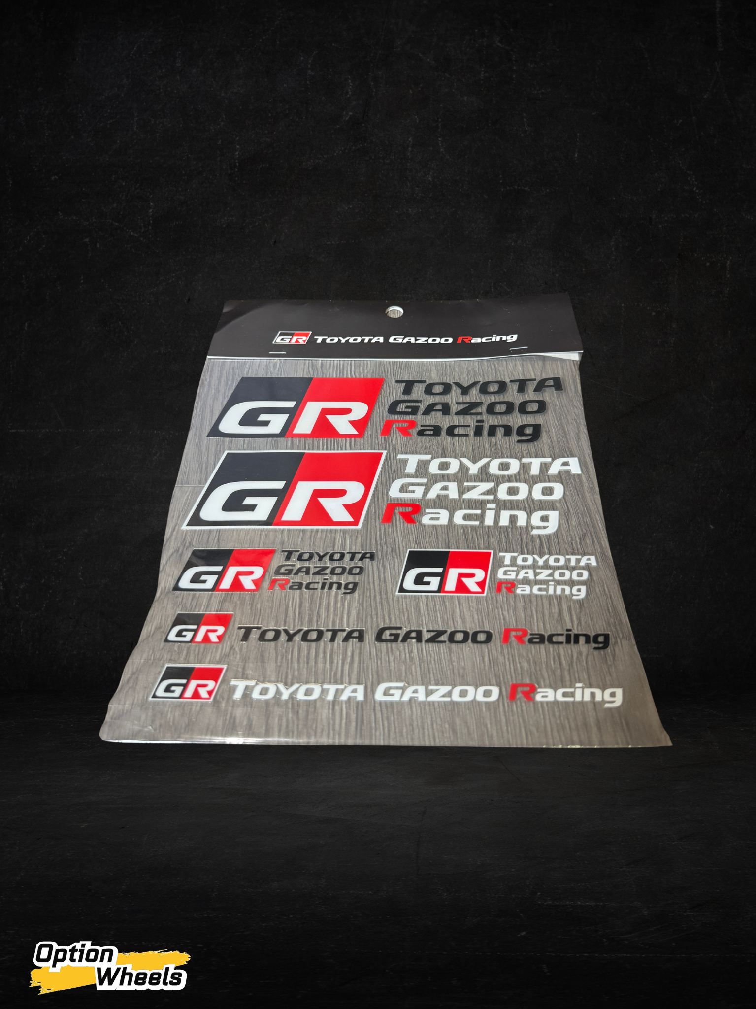Toyota Gazoo Racing Sticker Logo Set