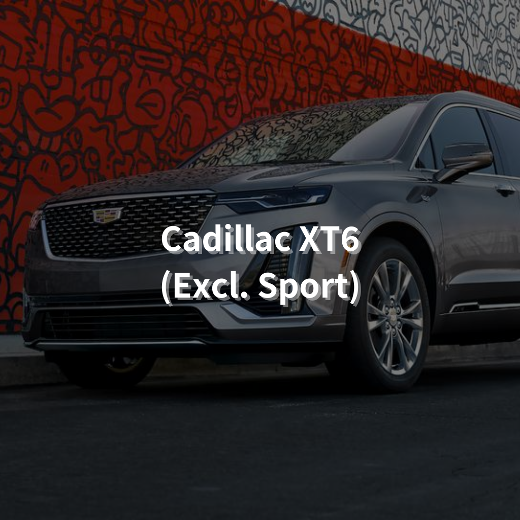 Cadillac XT6 (Excl. Sport) 18" Summer Package
