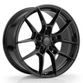 FF06 | Gloss Graphite w/ Machined Lip | 18x9.5 | 5x114.3 | 56.1 | +38