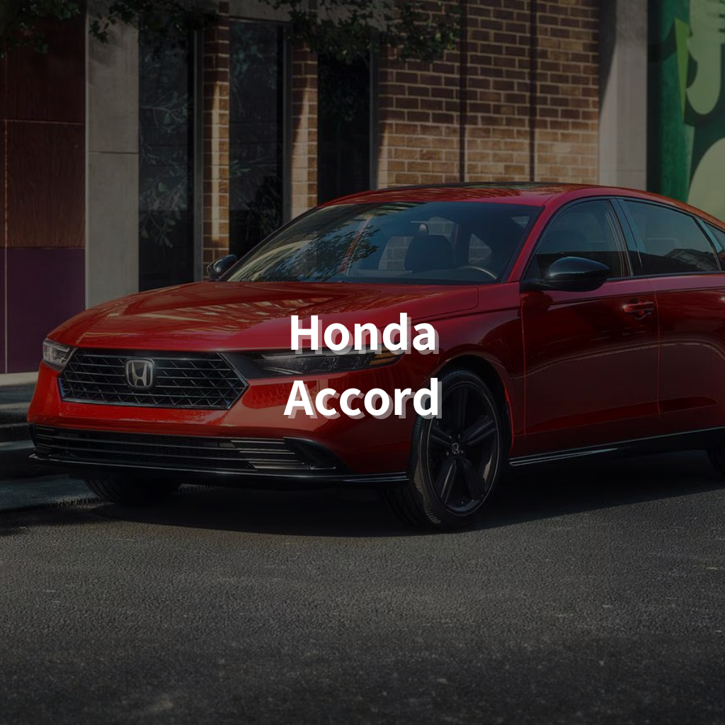 Honda Accord 19" Summer Package