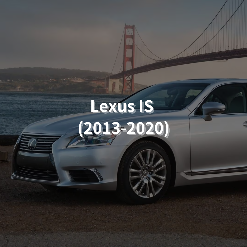 Lexus IS (2013-2020) 17" Summer Package