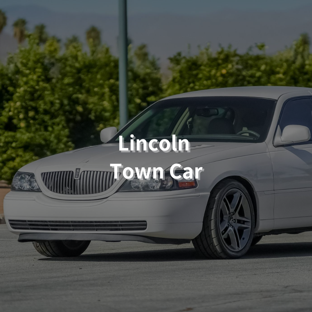 Lincoln Town Car 17" Summer Package