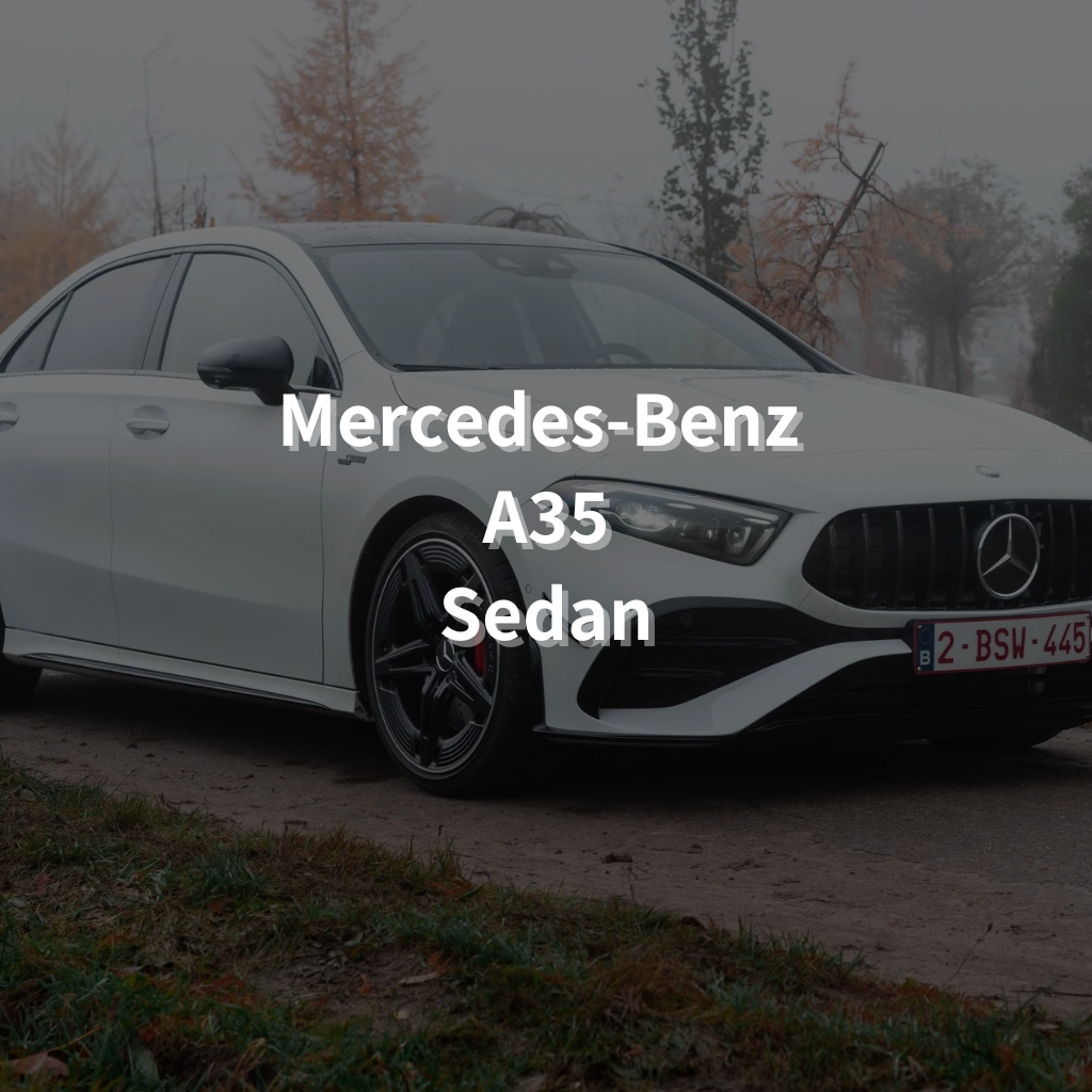 Mercedes-Benz A35 AMG Sedan 19" Summer Package