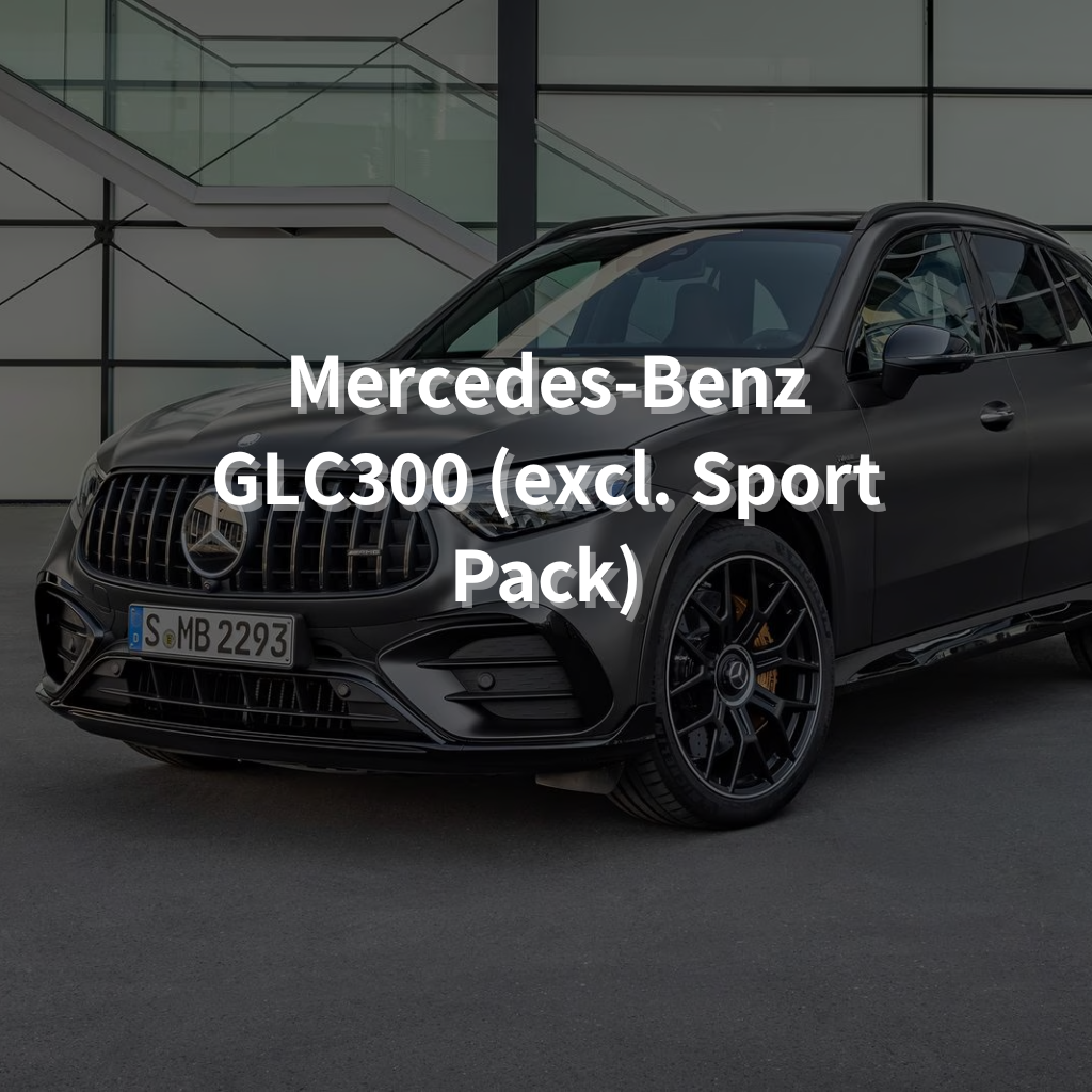 MERCEDES-BENZ GLC300 (EXCL. SPORT PACK) Winter Package