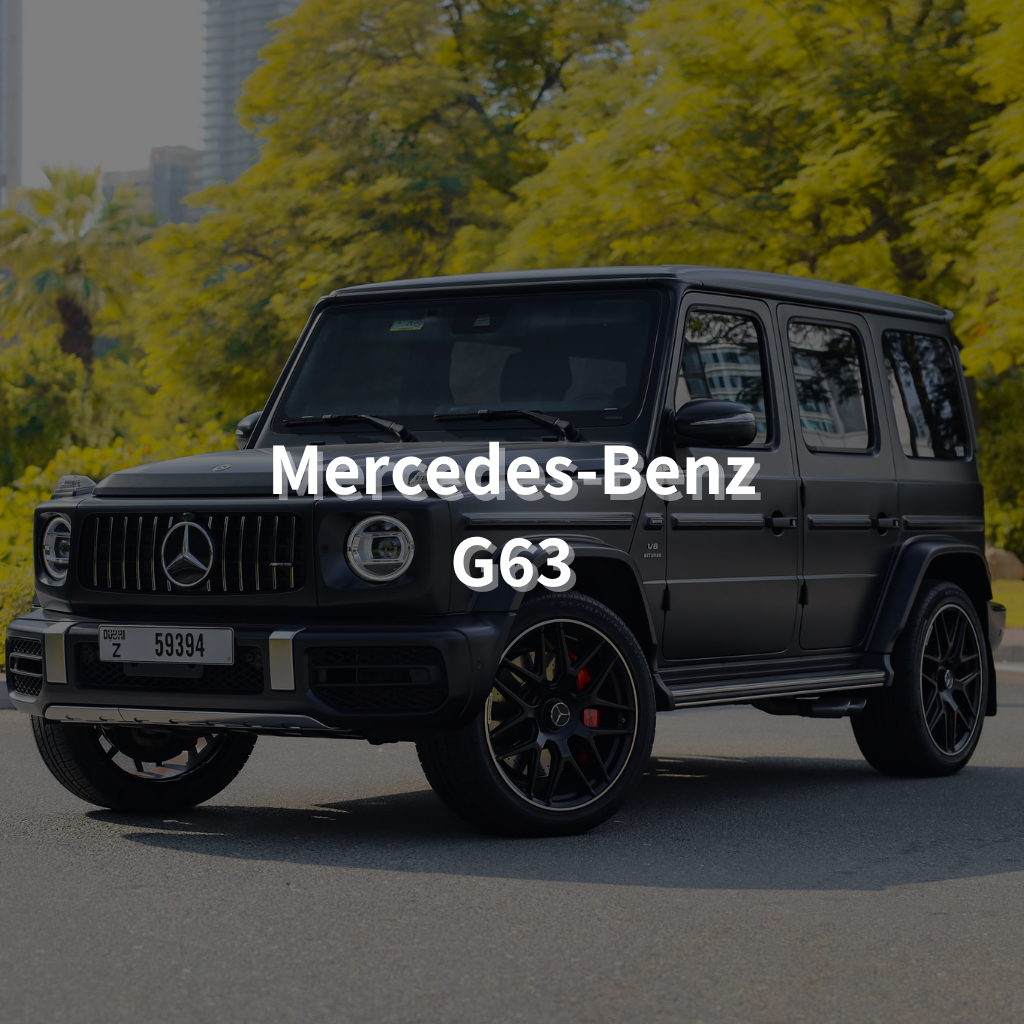 Mercedes-Benz G63 20" Summer Package