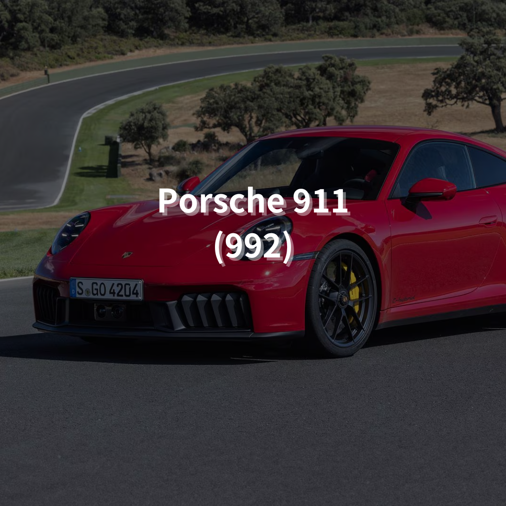 Porsche 911 (992) 20" Summer Package