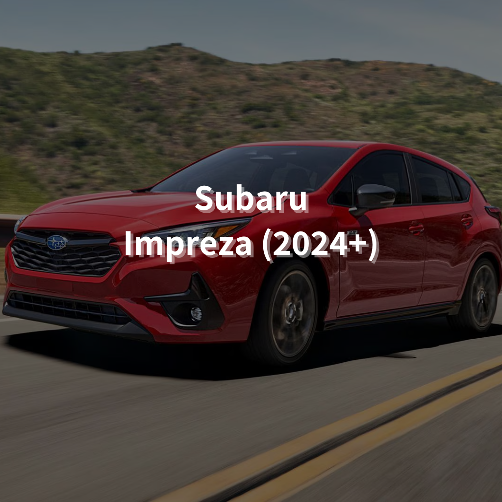 Subaru Impreza 2024+ 17" Summer Package