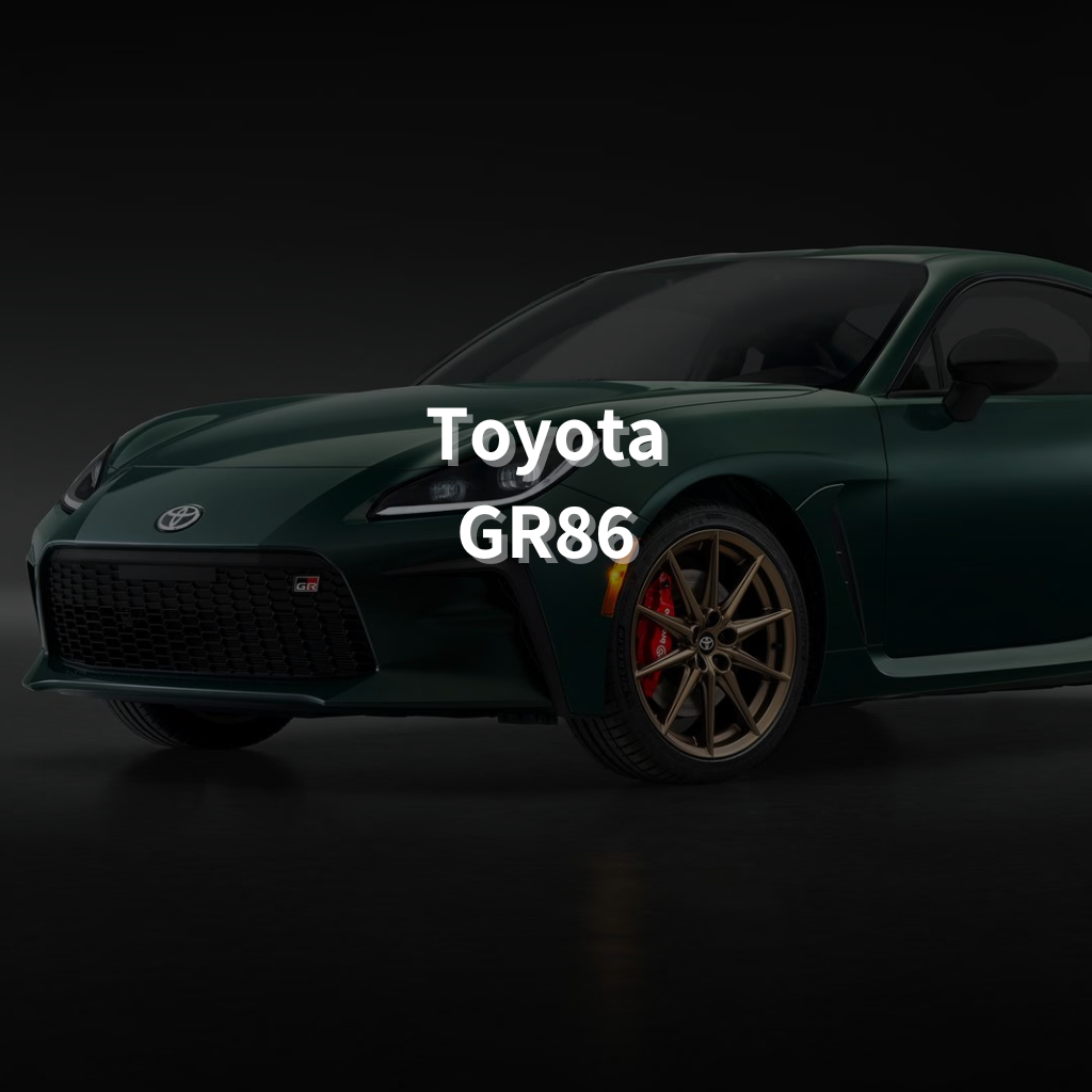 Toyota GR86 18" Summer Package