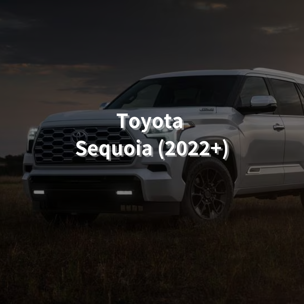 TOYOTA SEQUOIA 2022+ Winter Package