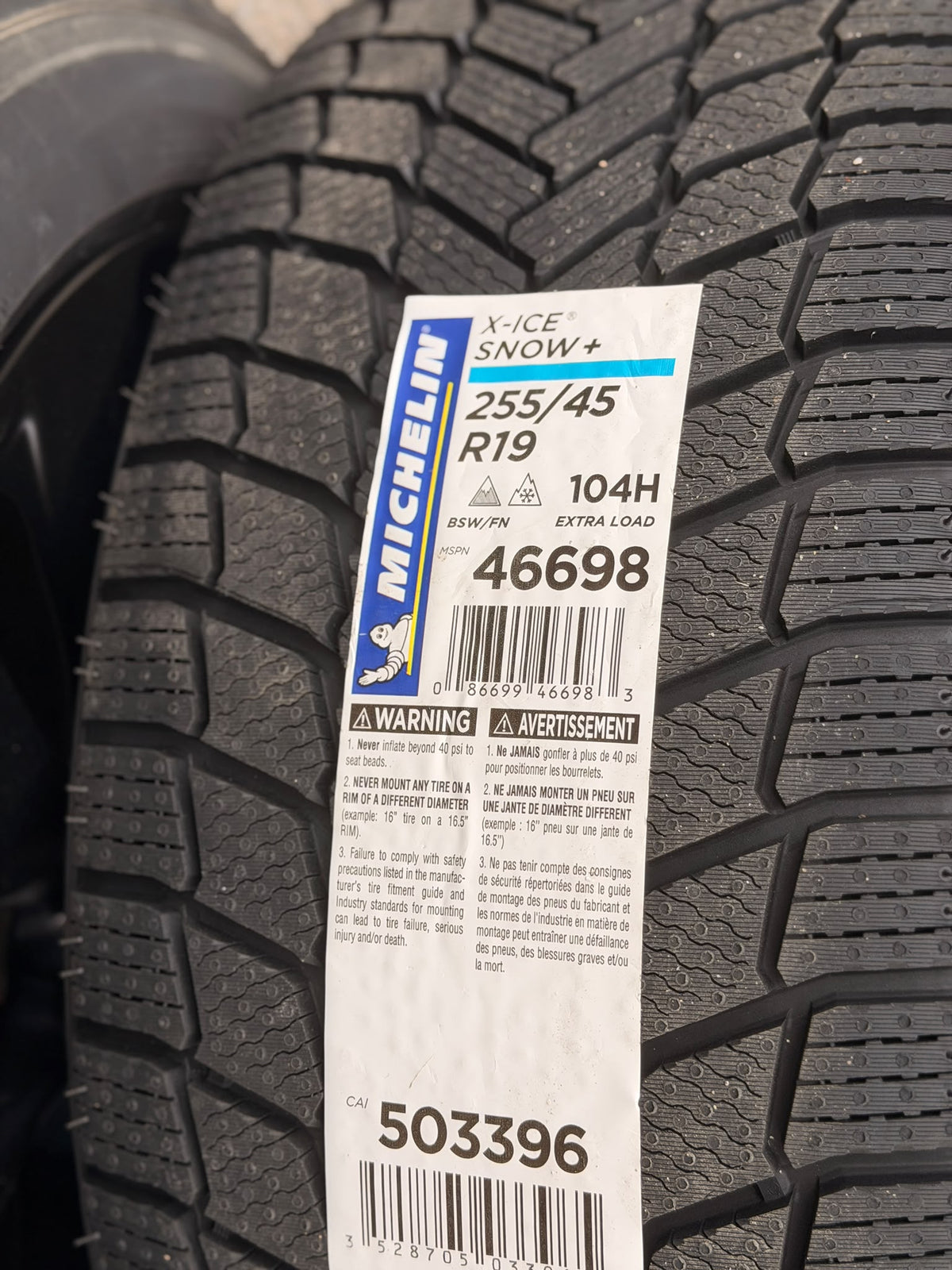 Tesla Model Y - Michelin X-ICE SNOW+ Package